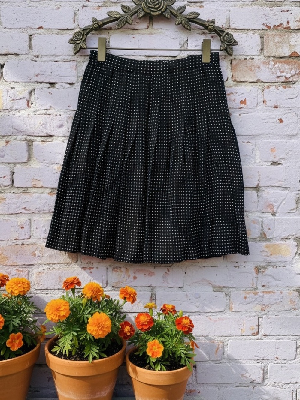Gloria Sachs vintage  polka dot skirt